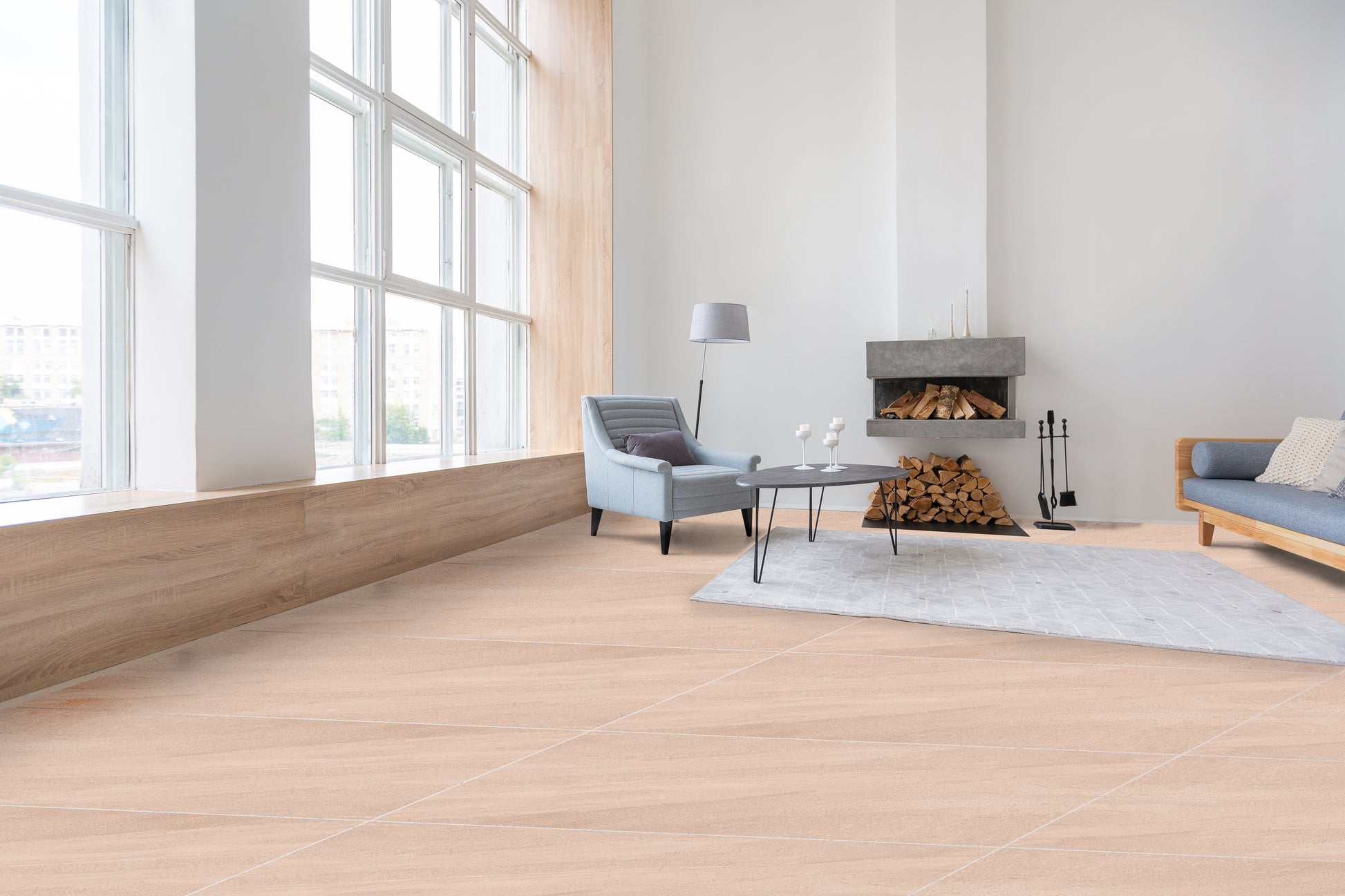 PORCELANATO EFESTO CHOCO LIGHT 60X120