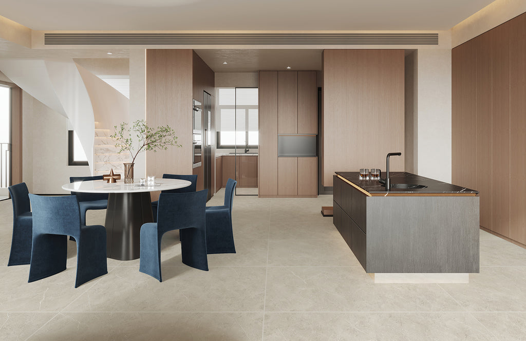 PORCELANATO 60X120 BEIGE LEATHER