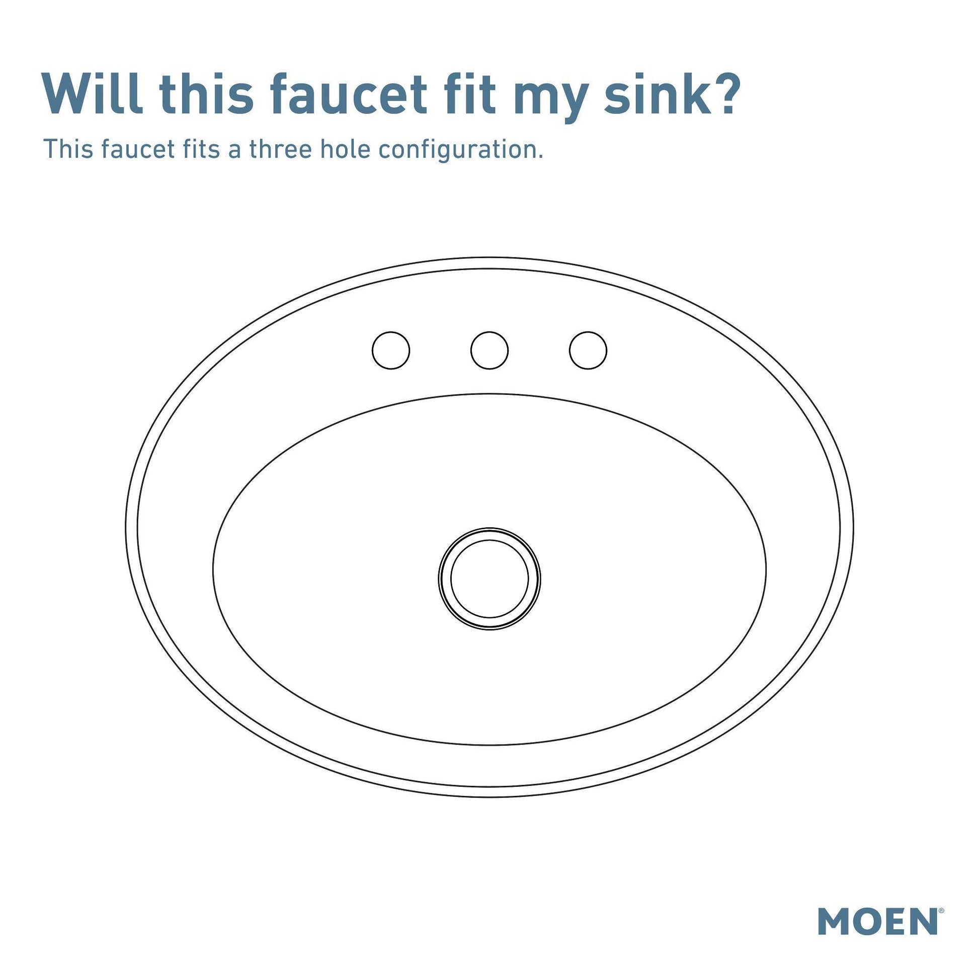 Moen Idora Spot Resist Brushed Nickel Two-Handle Centerset Bathroom Sink Faucet with Drain Assembly, 84115SRN