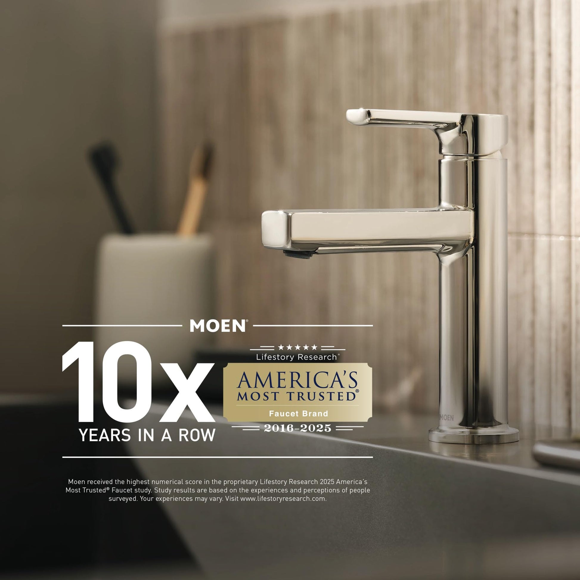 Moen Idora Spot Resist Brushed Nickel Two-Handle Centerset Bathroom Sink Faucet with Drain Assembly, 84115SRN