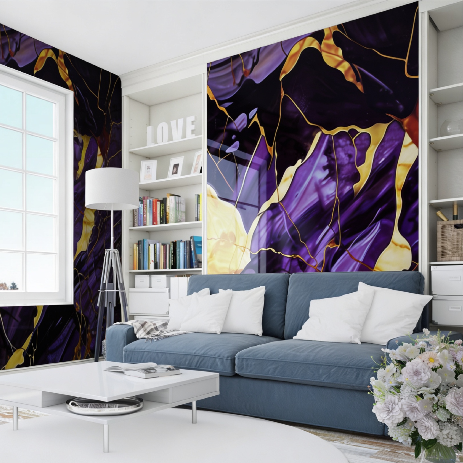 UV WALL PANEL GOLDEN MIDNIGHT